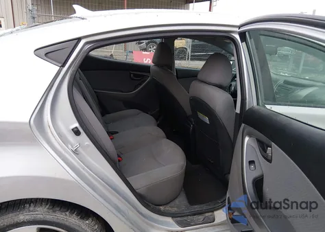 2013 Hyundai Elantra Gls/Limited from USA, damaged, VIN 5NPDH4AE0DH169942